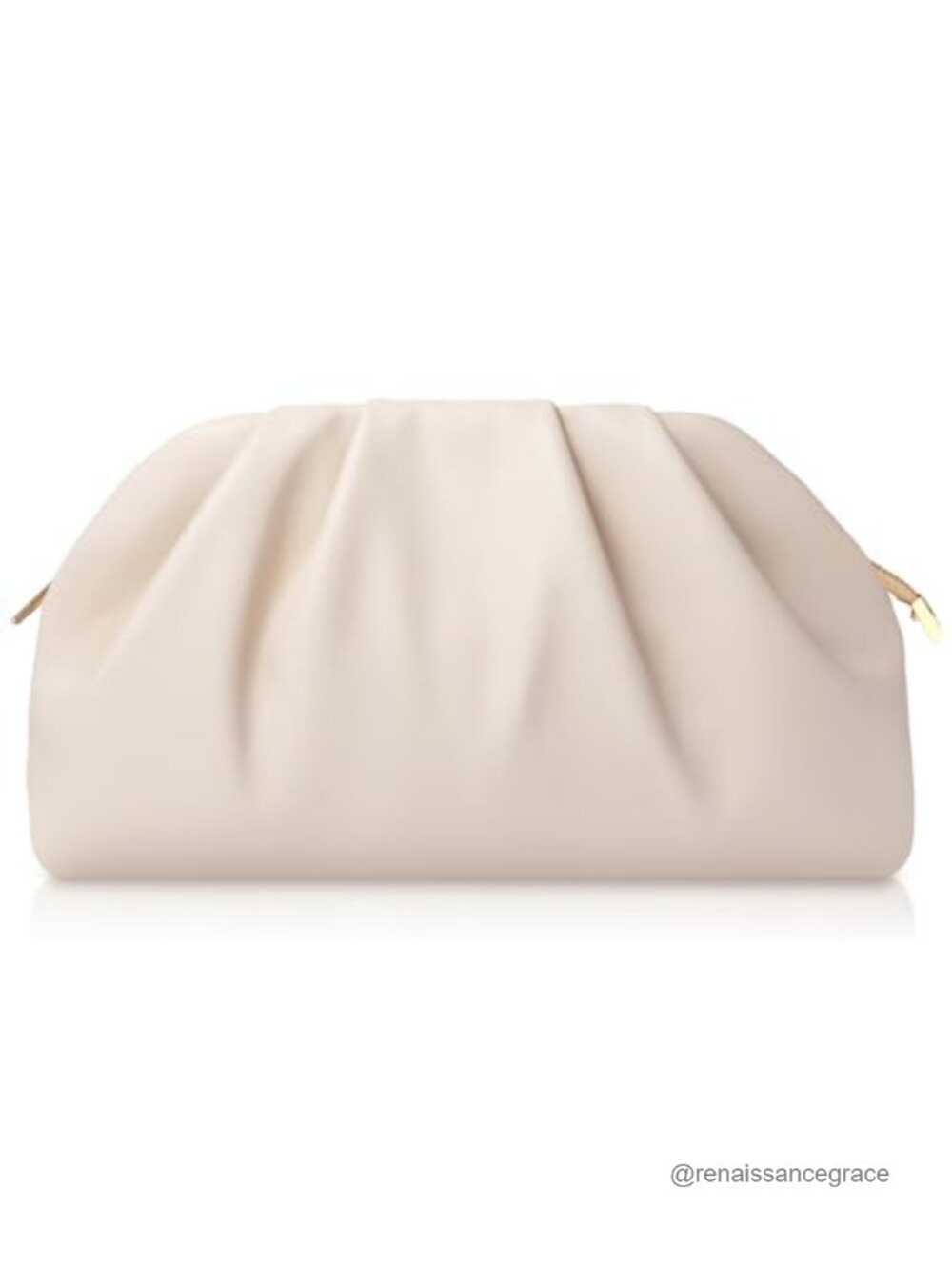 Elegant Pleated PU Evening Clutch Bag for Women